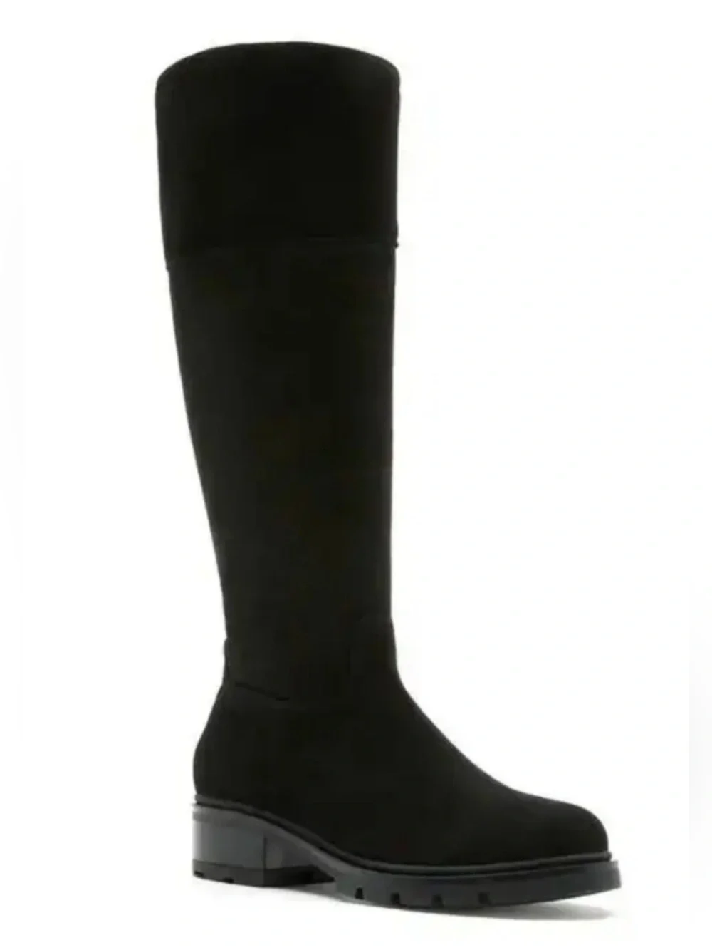NEW La CANADIENNE Black Over-the-Knee Suede Boot 8.5